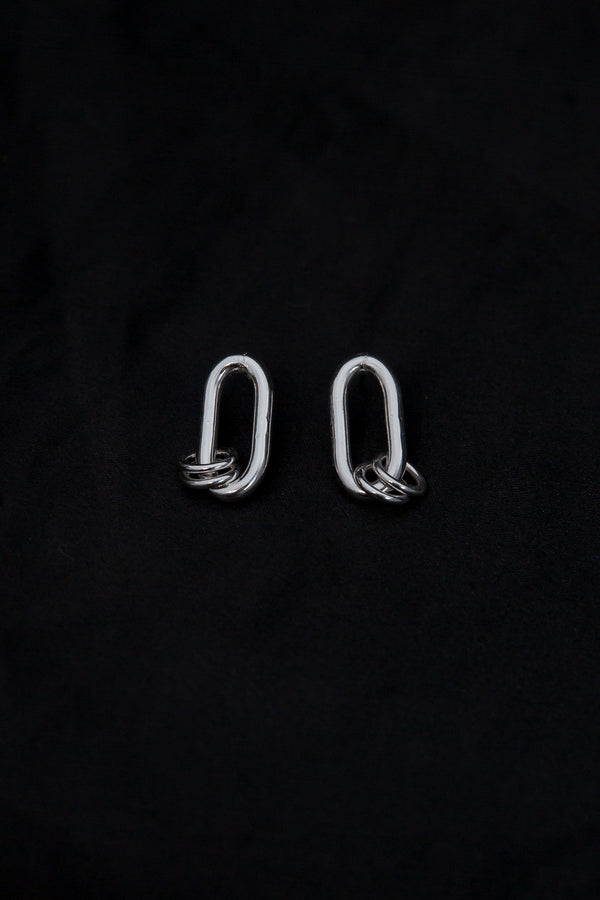 'S' Node Earrings