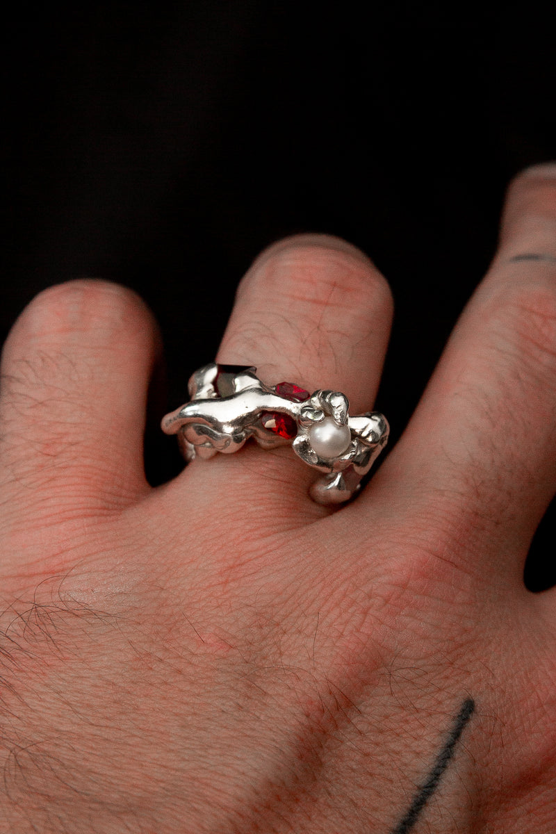 The Fluid Mosaic Ring 4