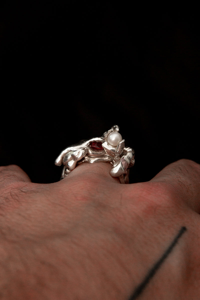 The Fluid Mosaic Ring 4