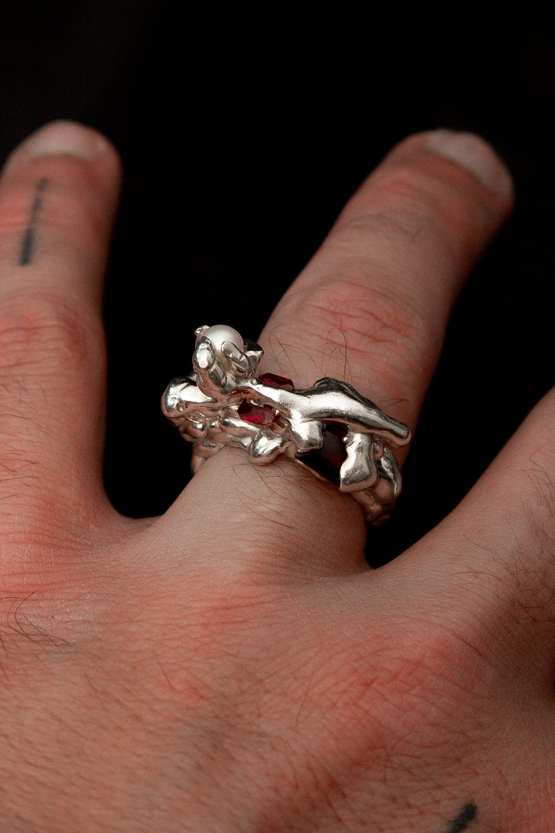 The Fluid Mosaic Ring 4