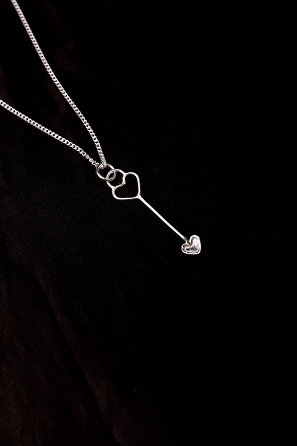 K(ey) Hole Necklace [HEART]