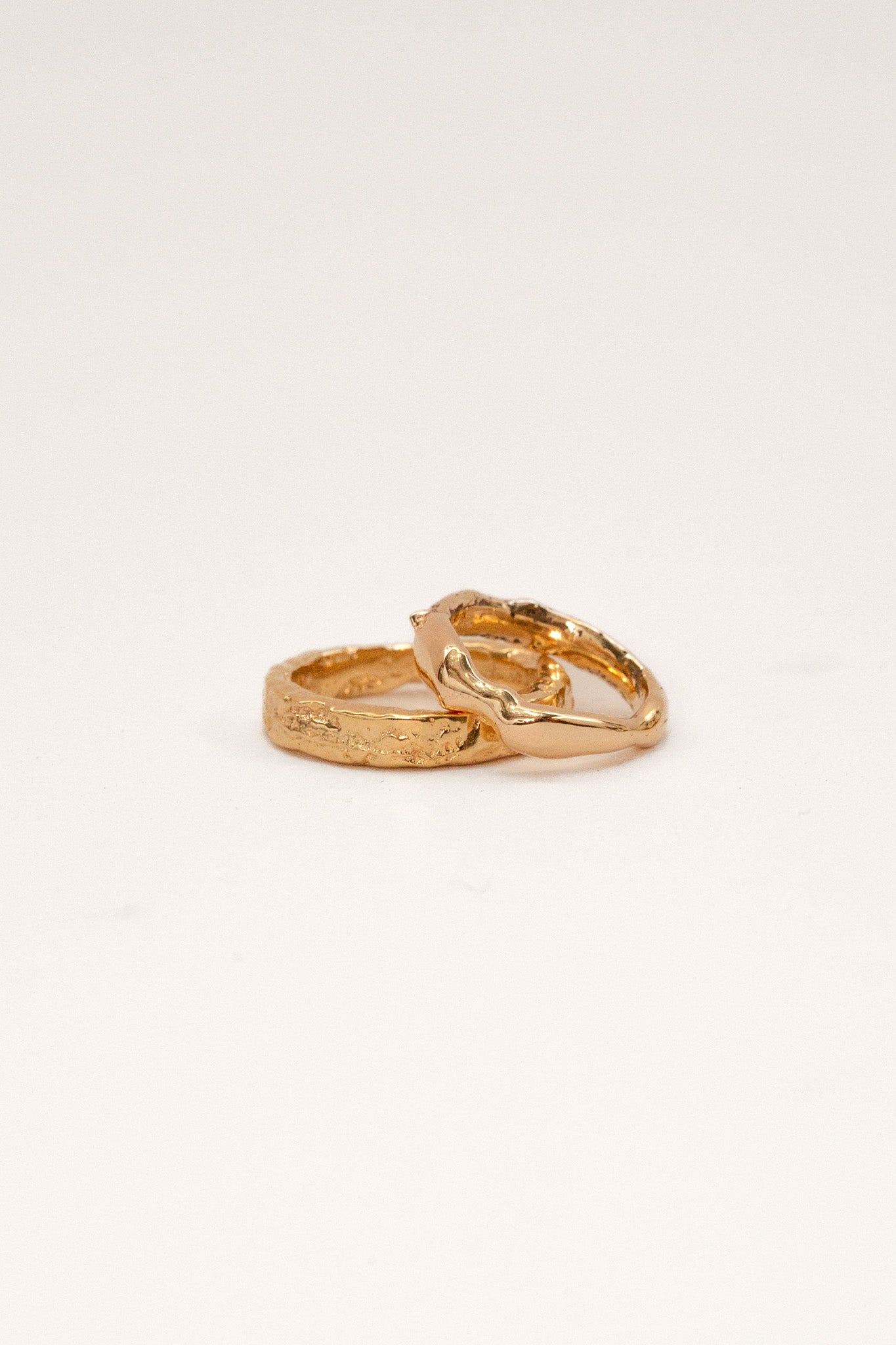 Gold Sandcast Ring (2)