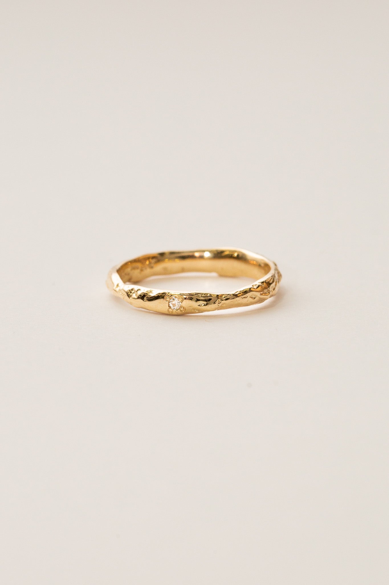 Gold Sandcast Ring (3)